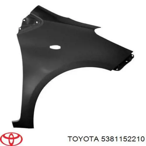 5381152210 Toyota pára-lama dianteiro direito