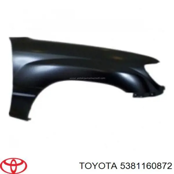 5381160871 Toyota крыло переднее правое