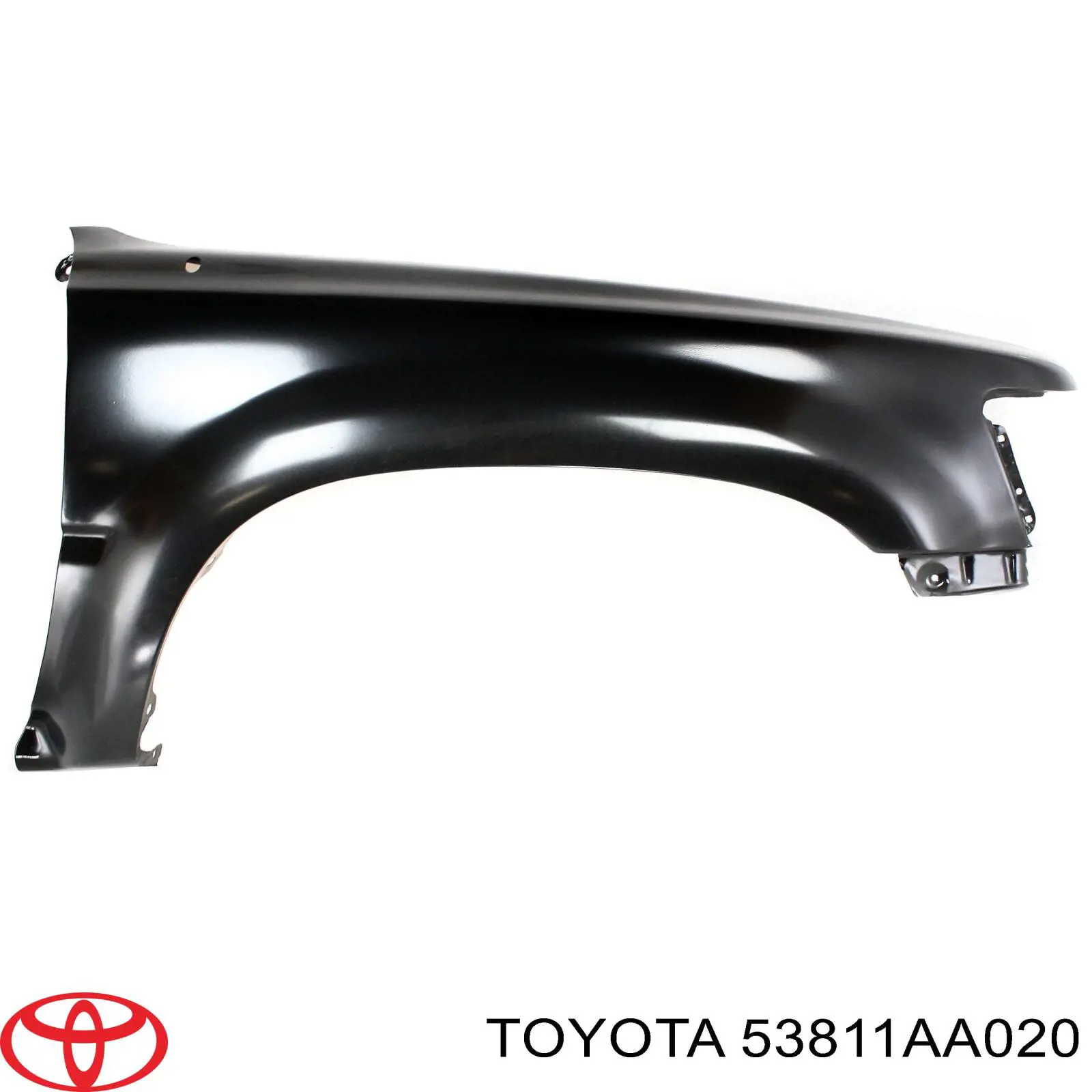 Крыло переднее правое 53811AA020 Toyota