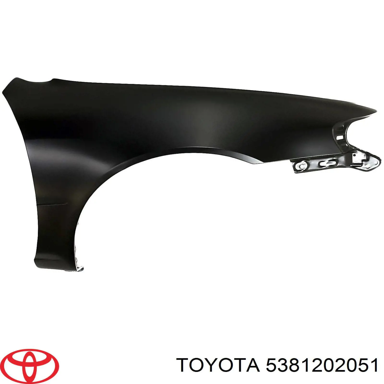 Крыло переднее левое Toyota 5381202051 цена, от  USD