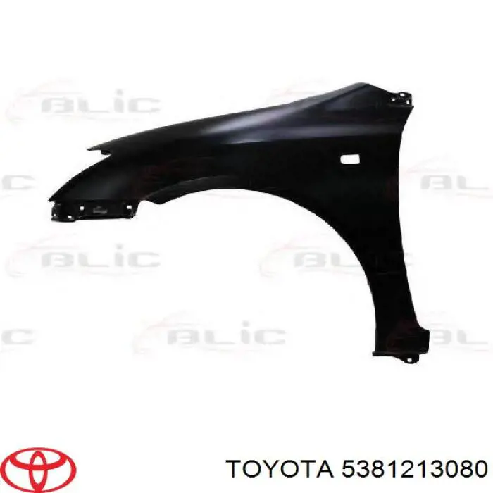 5381213080 Toyota pára-lama dianteiro esquerdo