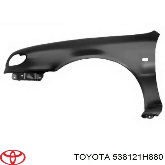 Крыло переднее левое 538121H880 Toyota