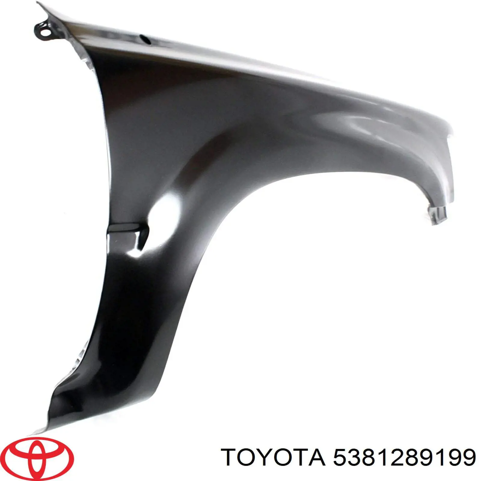 Переднее левое крыло на Toyota 4 Runner  N130