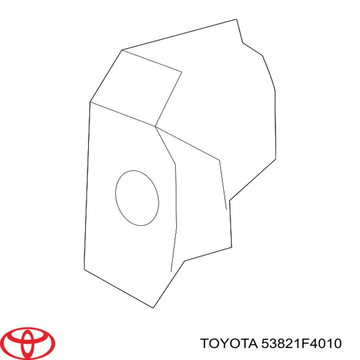  Toyota 53821F4010 цена, от 15.48 USD