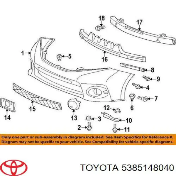  5385148040 Toyota