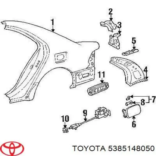 5385148050 Toyota 