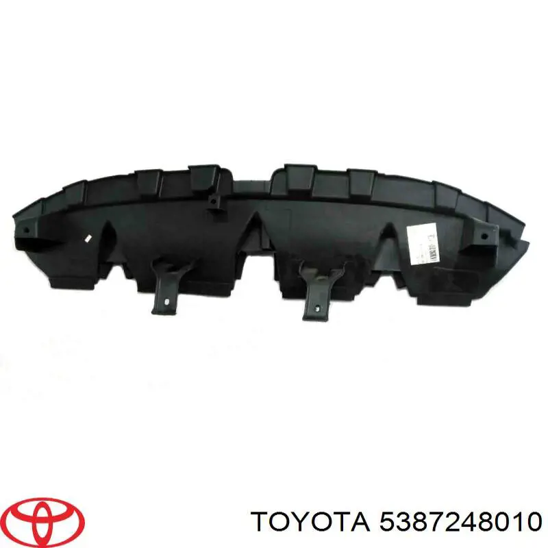 Воздуховод (дефлектор) радиатора нижний Toyota 5387248010