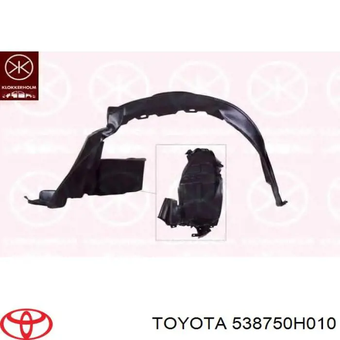 Правый подкрылок переднего крыла Polcar 8153FP2T цена, от 13.05 USD