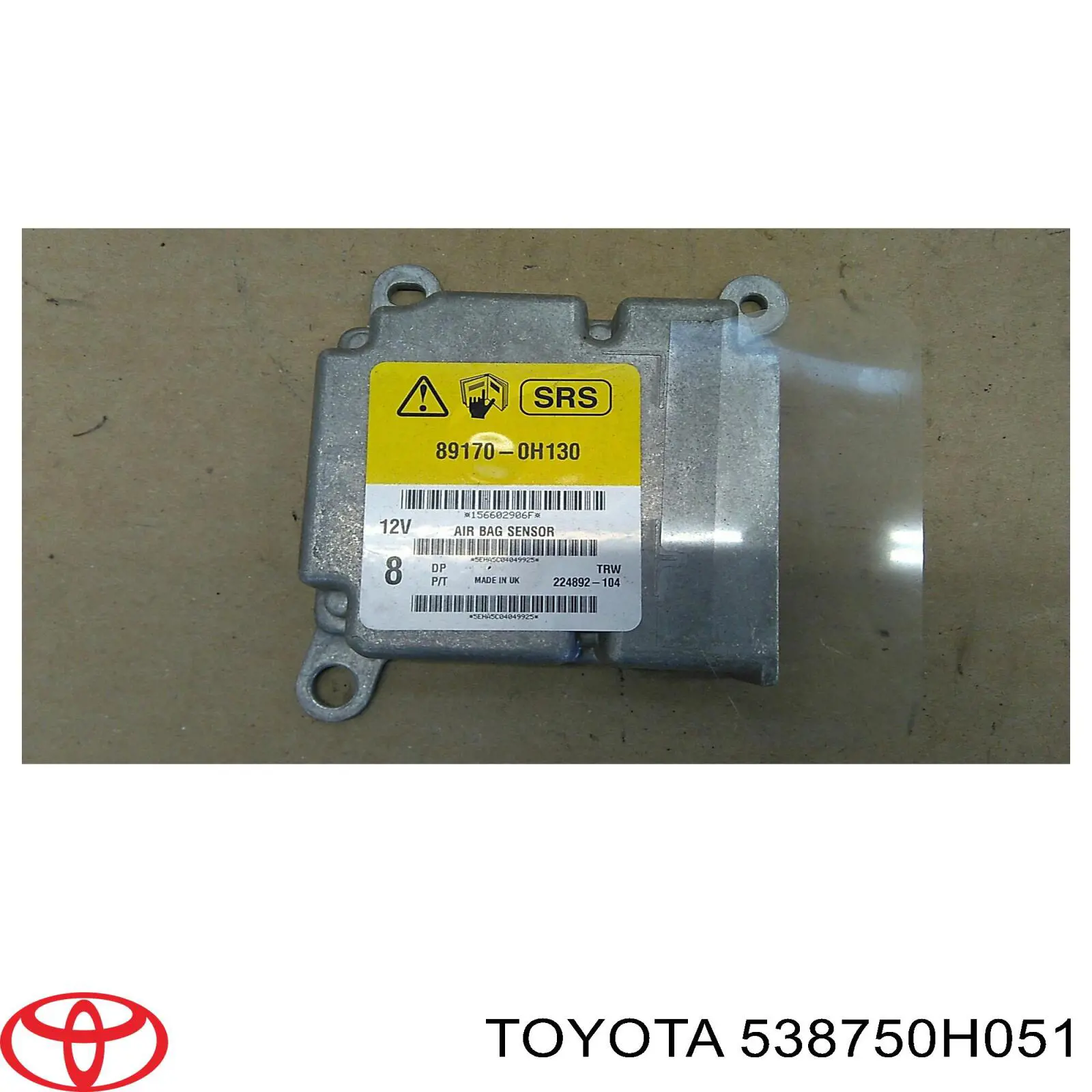 Правый подкрылок переднего крыла Toyota 538750H051 цена, от 31.67 USD