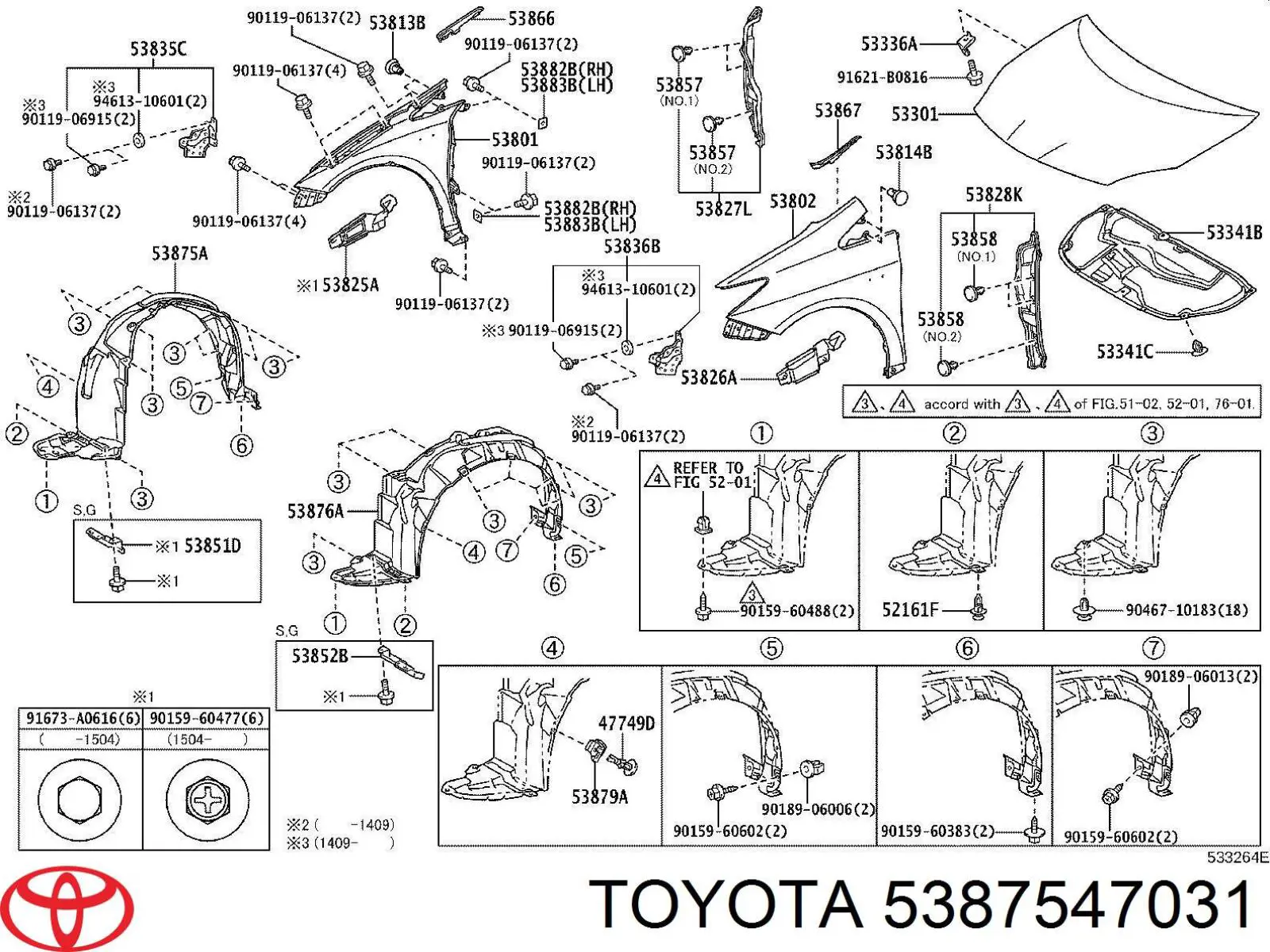 5387547031 Toyota