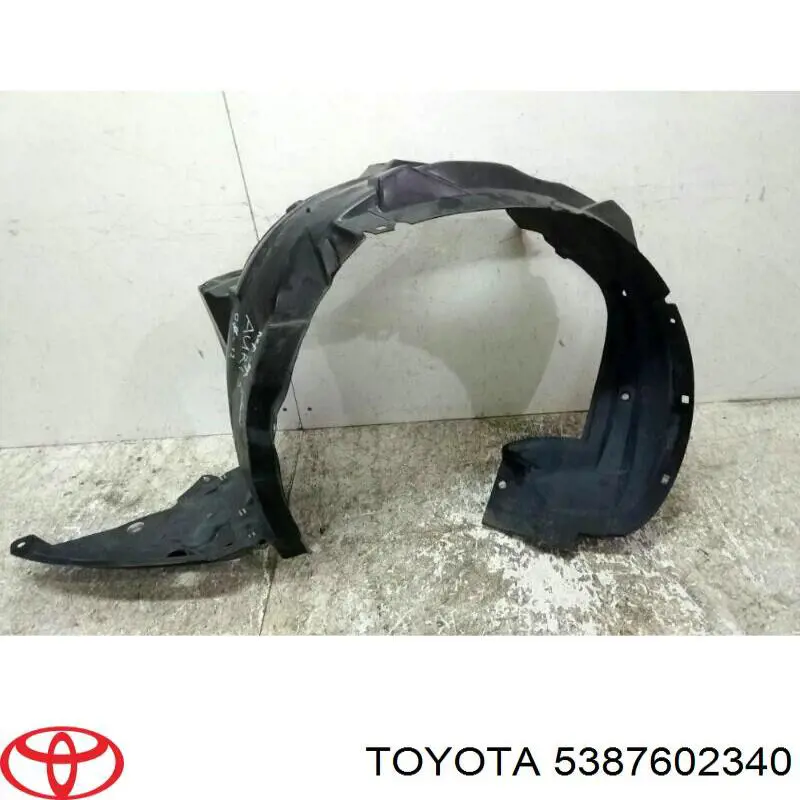 5387602340 Toyota guarda-barras esquerdo do pára-lama dianteiro