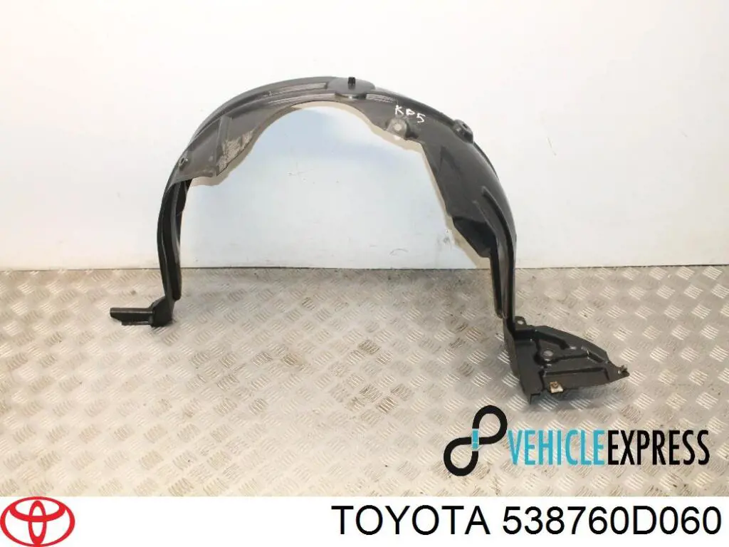 Подкрылок крыла переднего левый Toyota 538760D060 цена, от 38.55 USD