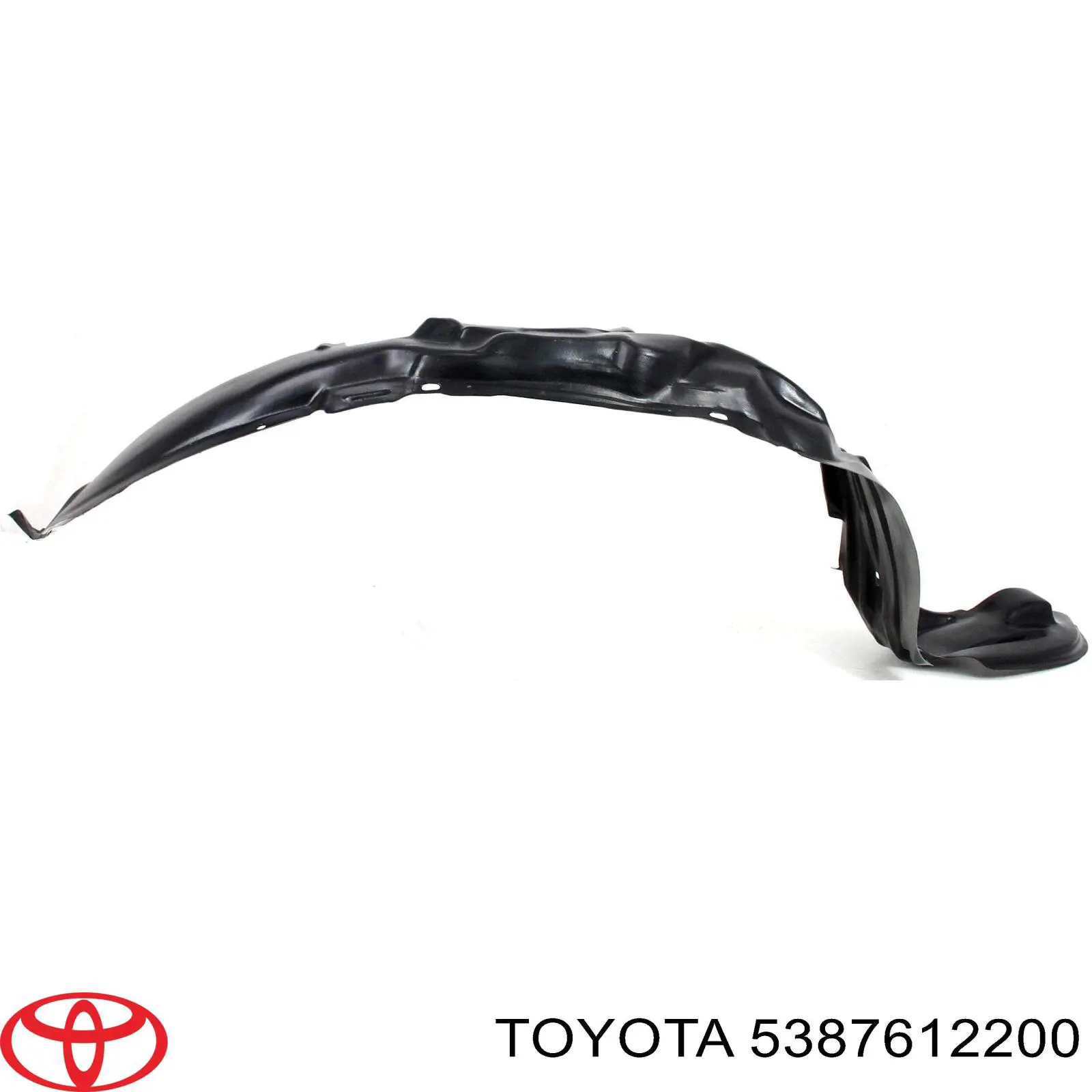 Подкрылок крыла переднего левый Toyota Corolla лифтбек (E10) (1992 - 1997) цена, от 9.73 USD