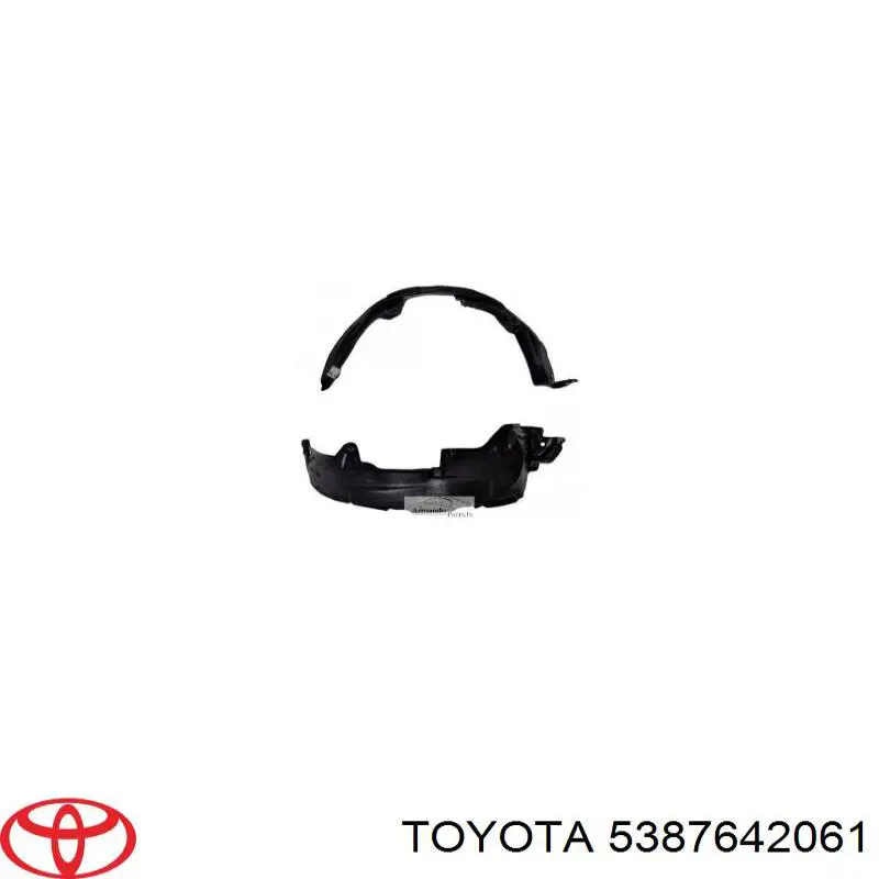 Подкрылок передний левый 5387642061 Toyota