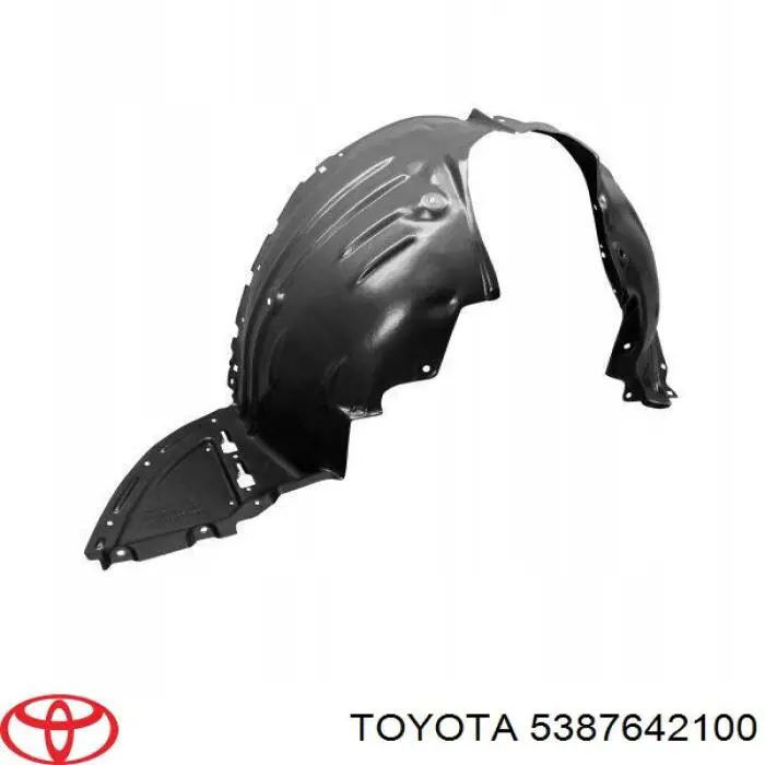 Guarda-barras esquerdo do pára-lama dianteiro para Toyota RAV4 (A5)