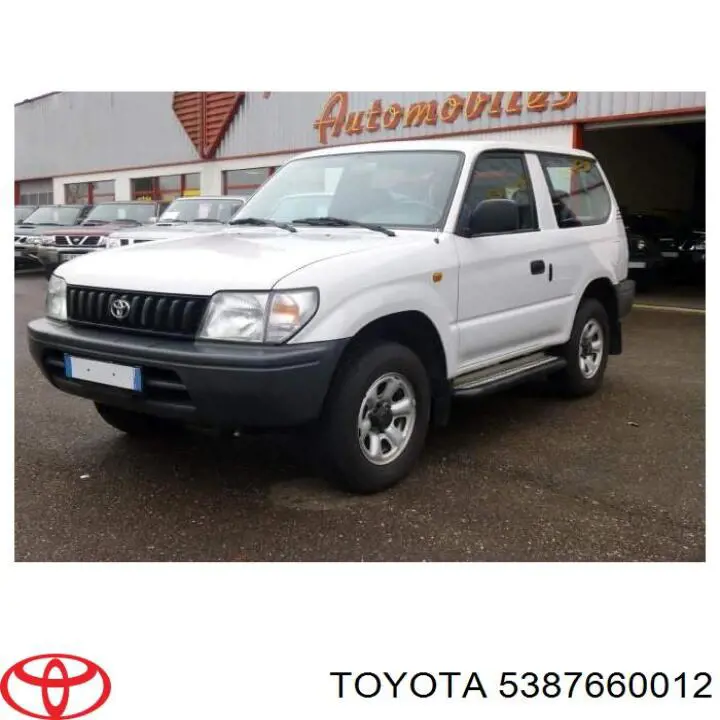 Подкрылок крыла переднего левый Toyota 5387660012 цена, от 107.69 USD