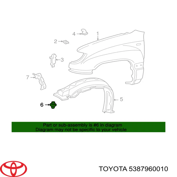 5387960010 Toyota