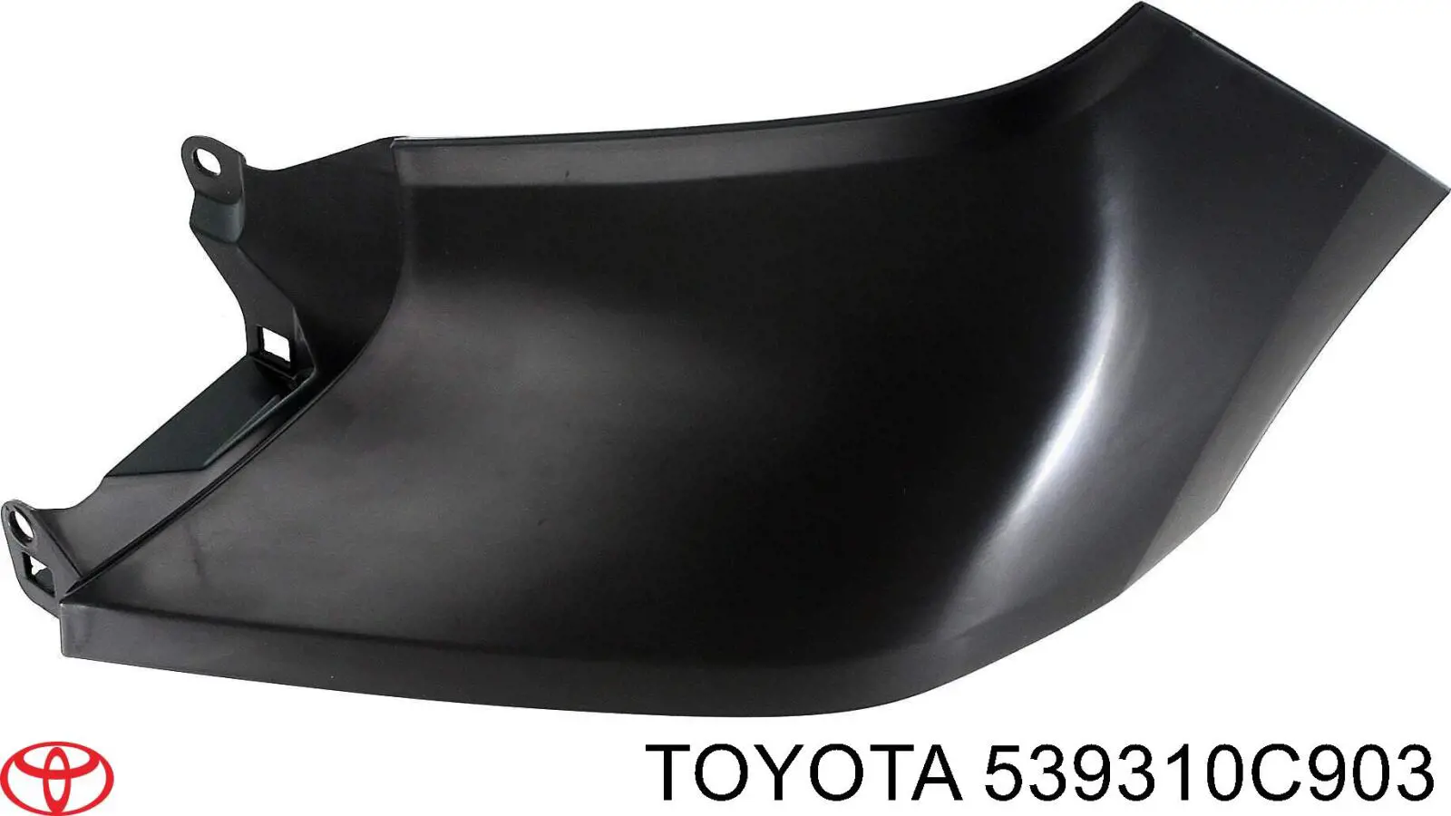 Ресничка (накладка) правой фары на Toyota Tundra 