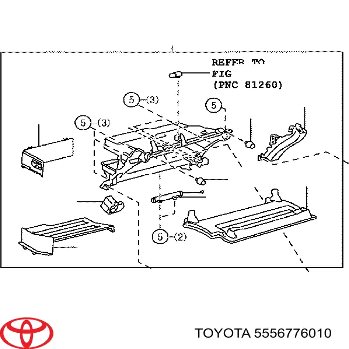  Toyota 5556776010 цена, от 44.44 USD