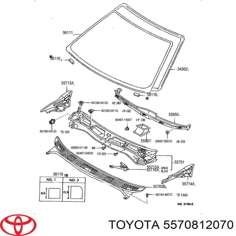  5570812070 Toyota