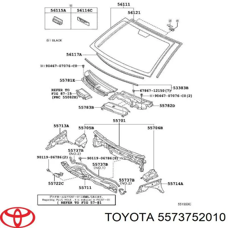  5573752010 Toyota