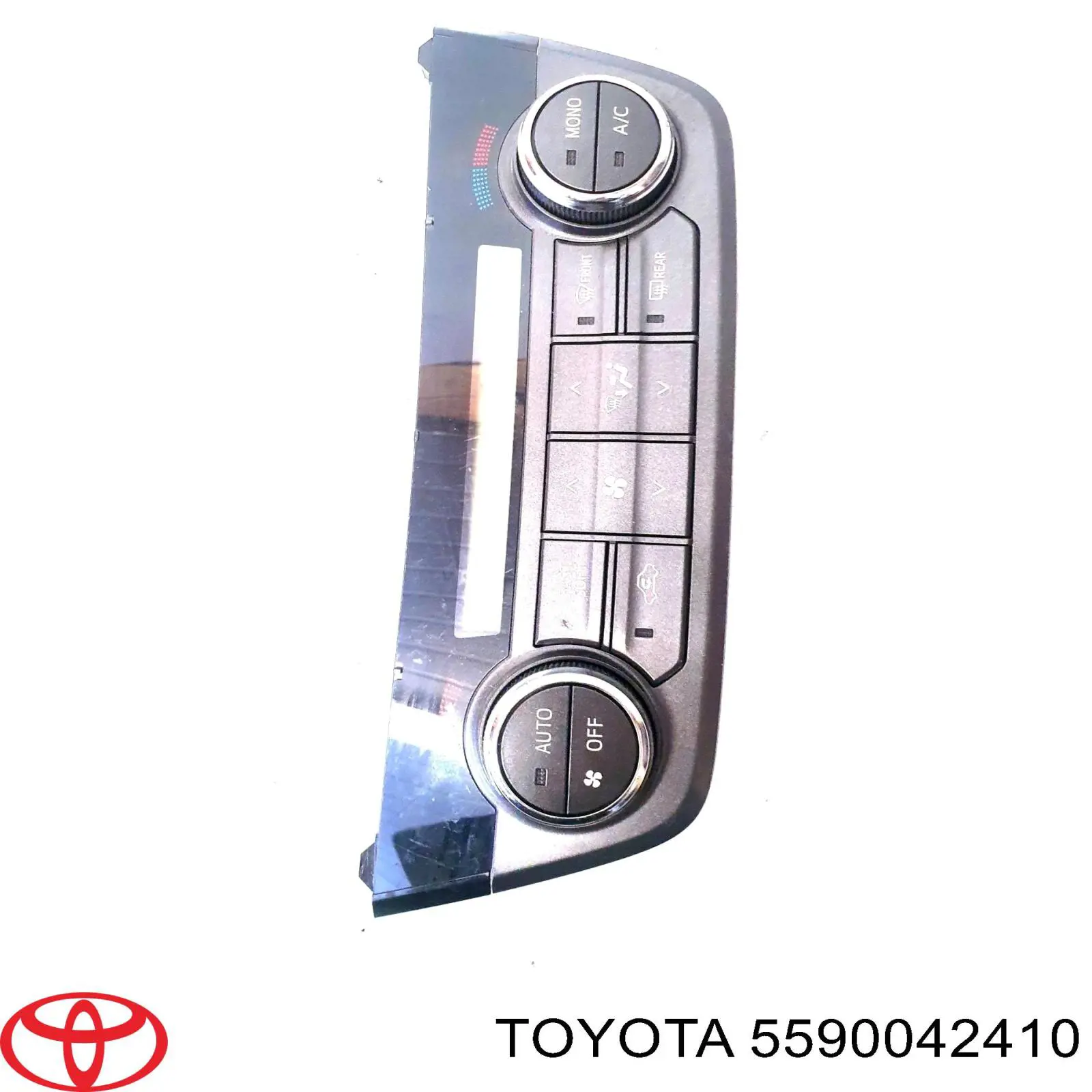 Блок управления режимами отопления/кондиционирования на Toyota RAV4 IV 
