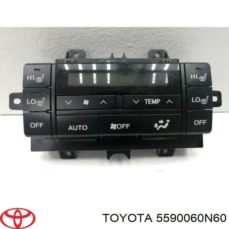 Механизм управления кондиционером на Toyota Land Cruiser PRADO J150
