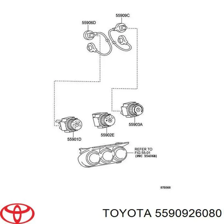 5590926080 Toyota