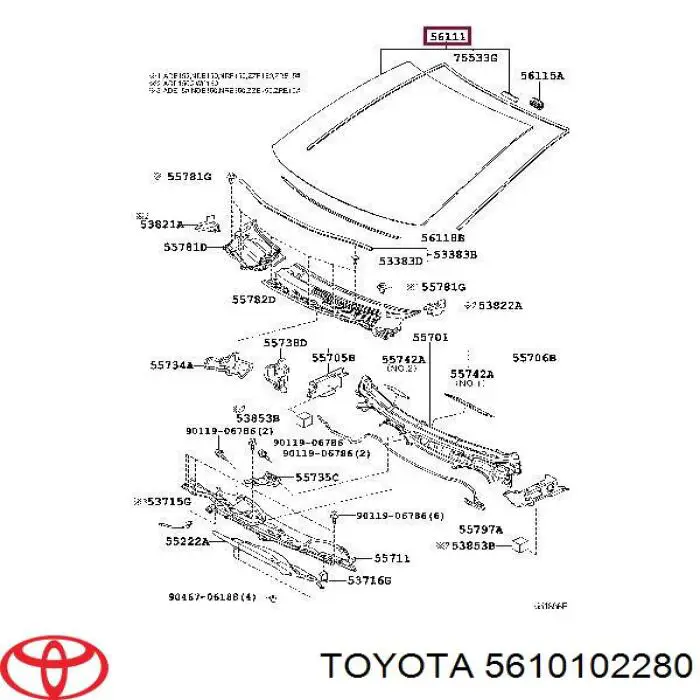  5610102280 Toyota