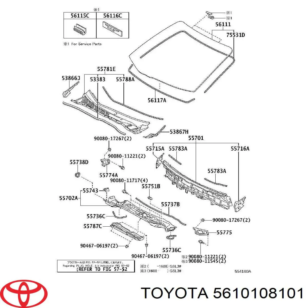  5610108101 Toyota