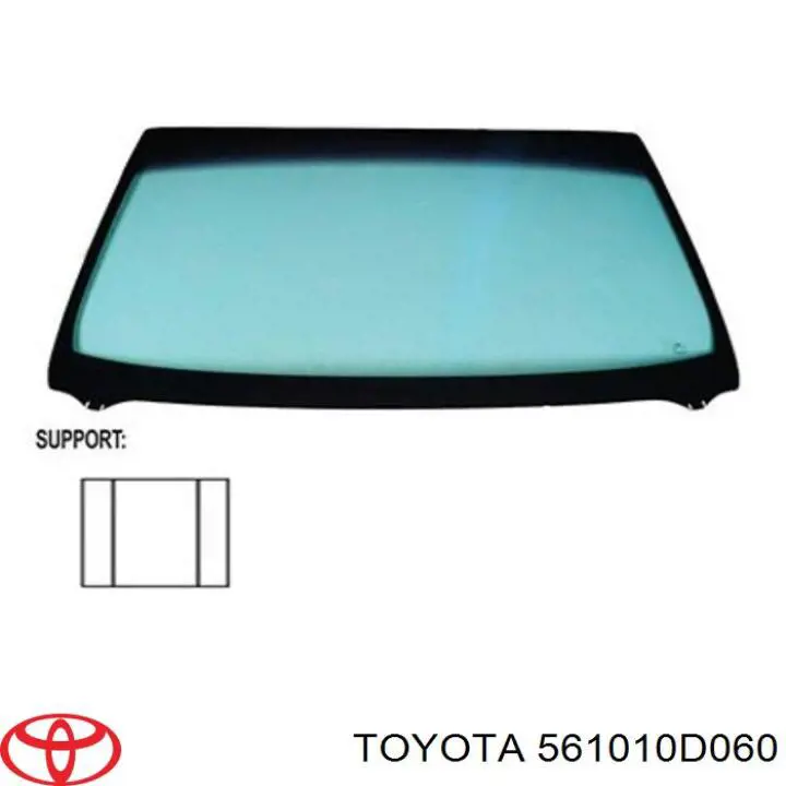 Pára-brisas para Toyota Yaris 