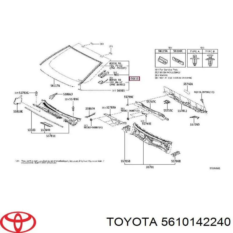  5610142440 Toyota