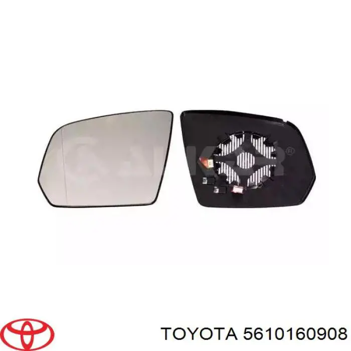 5610160908 Toyota стекло лобовое