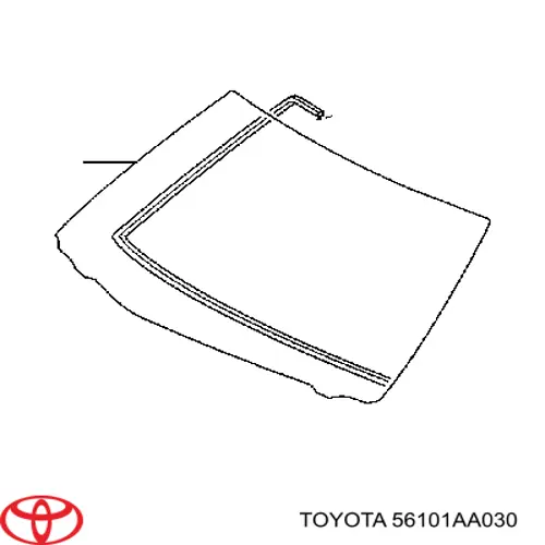 Лобовое стекло 56101AA030 Toyota