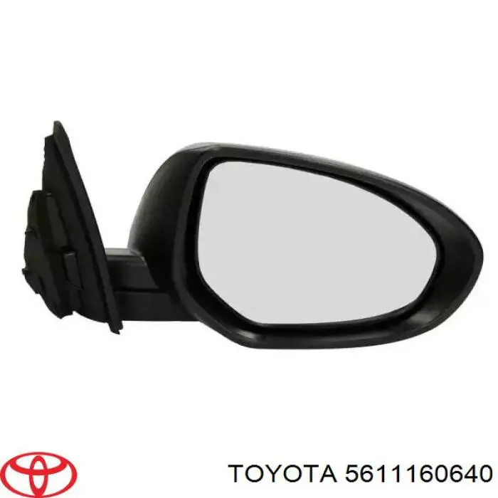 5611160640 Toyota стекло лобовое