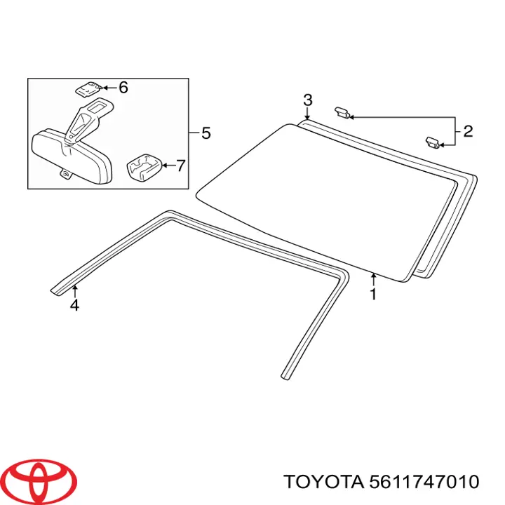 Compactador de pára-brisas Toyota Avensis I T22