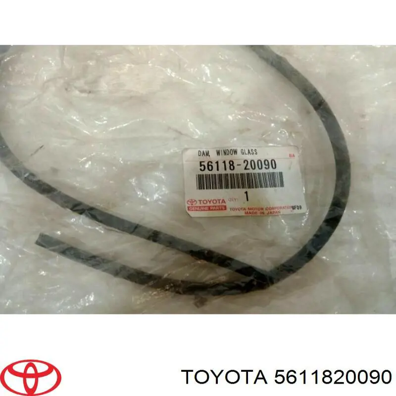 Уплотнитель лобового стекла Toyota 5611820090 цена, от 6.58 USD