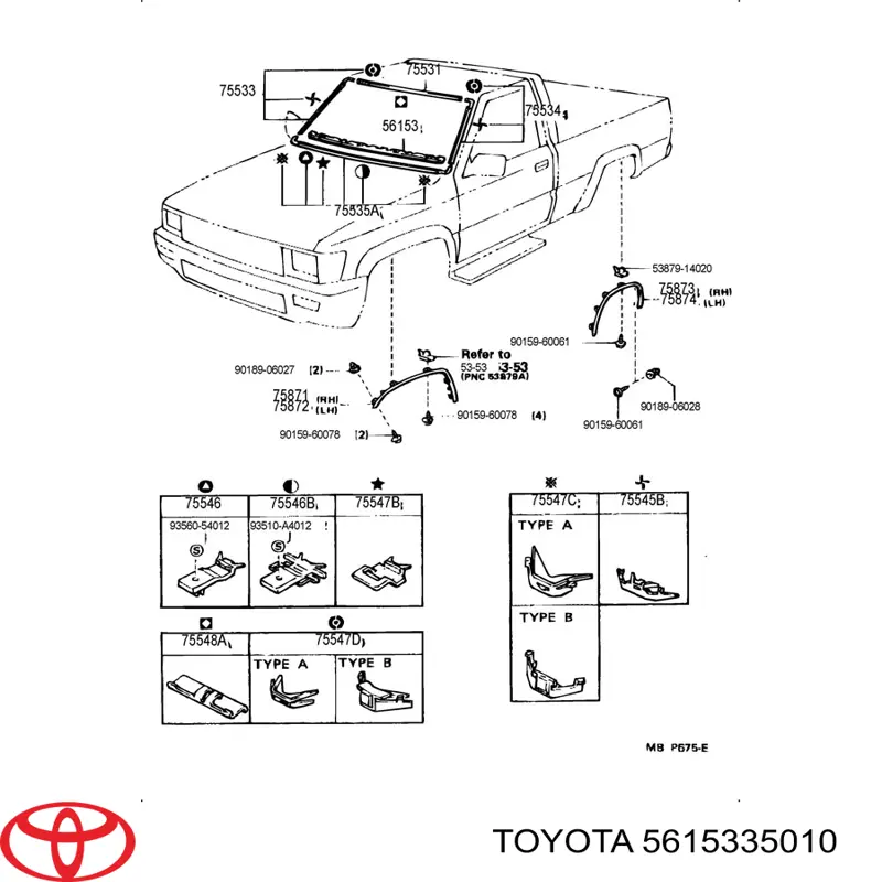  5615335010 Toyota