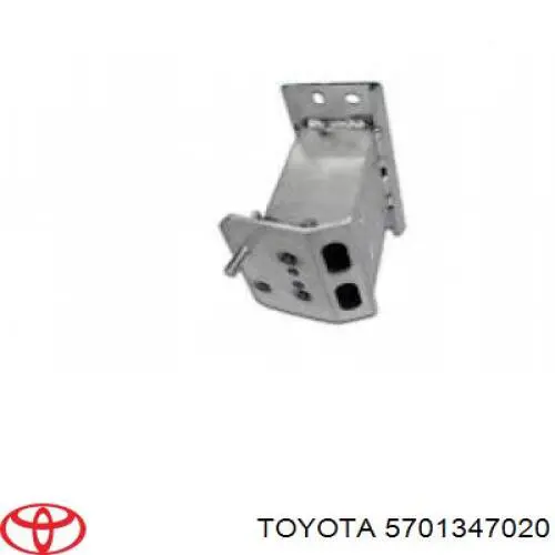 5701347020 Toyota consola de reforçador do pára-choque dianteiro