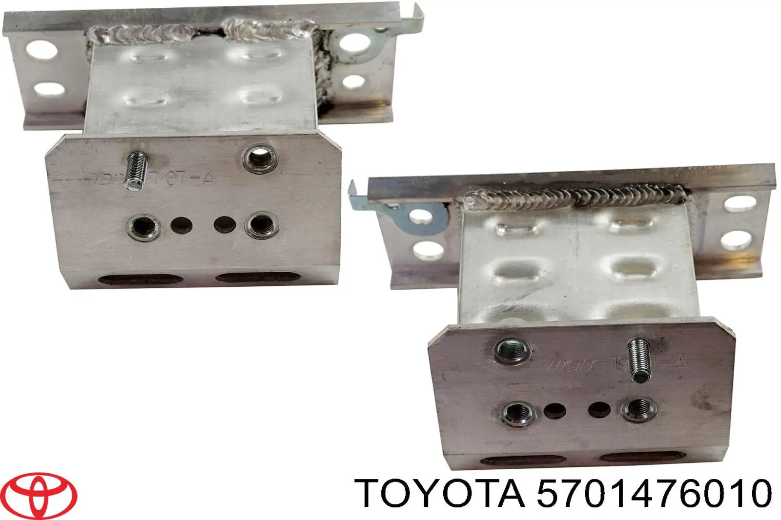 80C10715 Polcar Кронштейн усилителя переднего бампера
