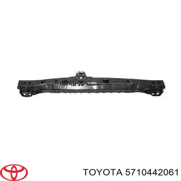 Балка радиатора нижняя на Toyota RAV4 III 