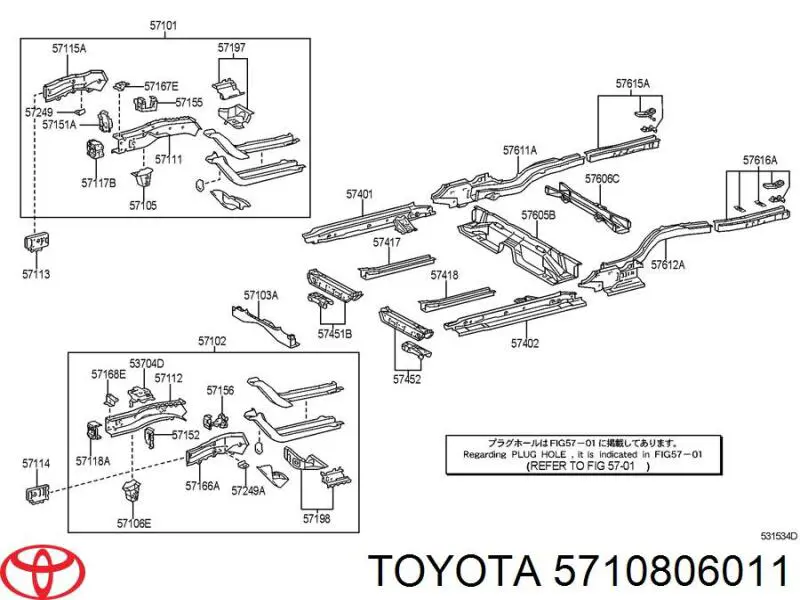 5710806011 Toyota 