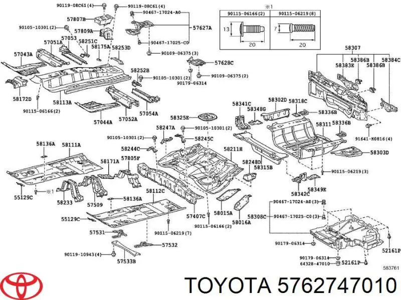 5762747010 Toyota 
