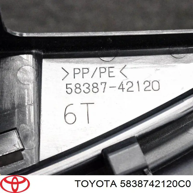Облицовка задней панели багажника Toyota 5838742120C0 цена, от 3759.74 UAH