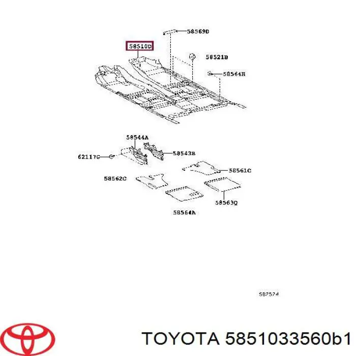  5851033560B1 Toyota