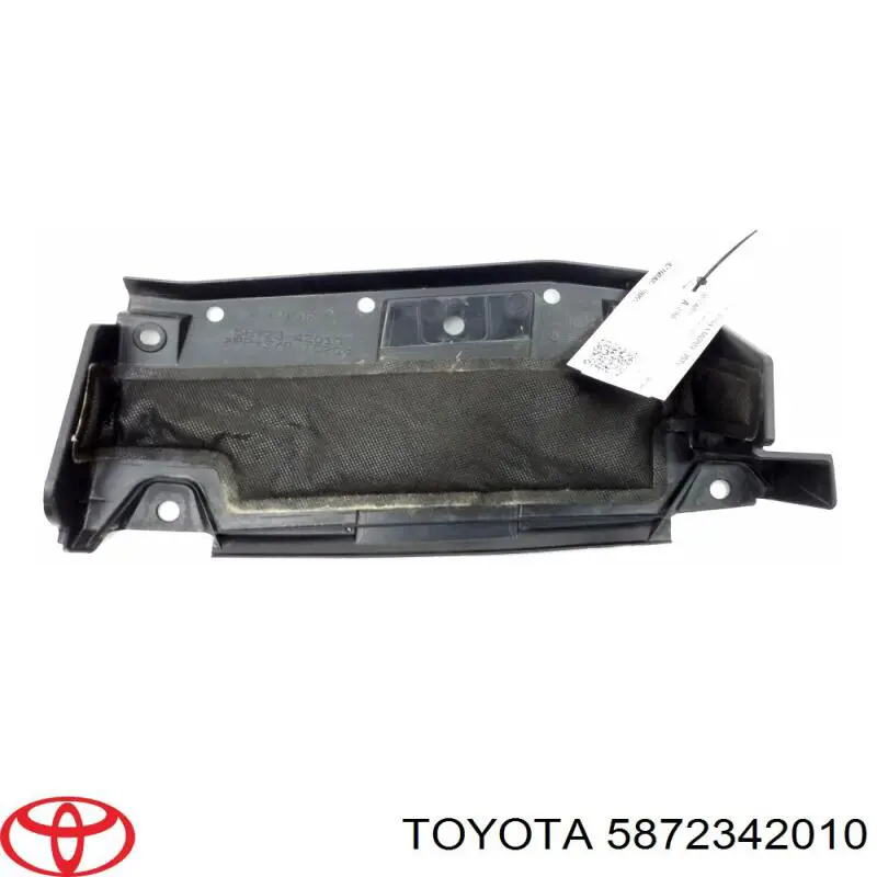 5872342010 Toyota proteção do pára-choque traseiro