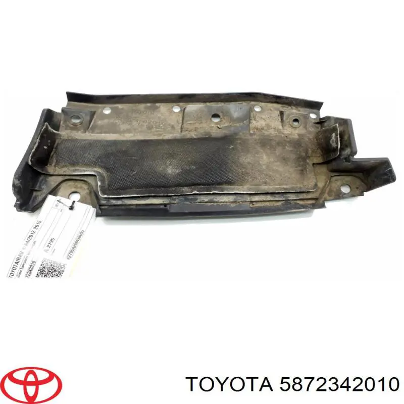 Защита бампера заднего Toyota 5872342010 цена, от 19.16 USD