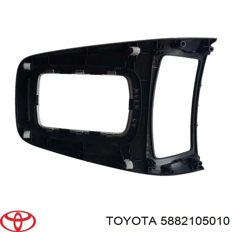 5882105010 Toyota placa sobreposta decorativa de consola central