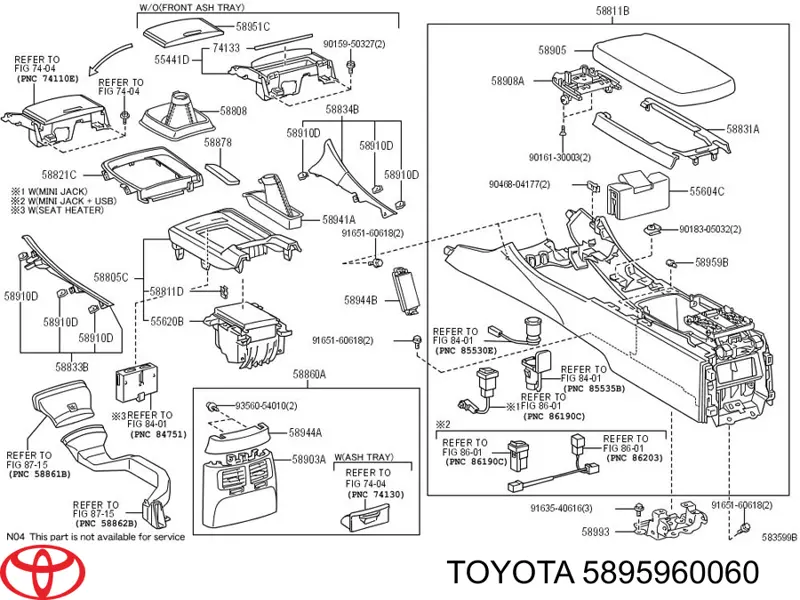 5895960060 Toyota/Lexus