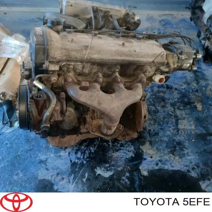 Двигатель в сборе на Toyota PASEO 